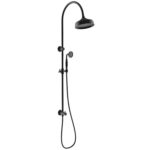 Clasico Heritage Federation Vintage Combo Shower Set Matt Black