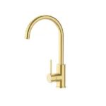 Otus Slimline SS Sink Mixer In Brushed Gold