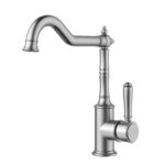 Clasico Heritage Federation Sink Mixer Brushed Nickel
