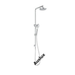 Chrome New Cora Round Multifunction  Shower Set 200mm