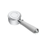 Clasico Heritage Federation Ceramic Handle Brushed Nickel