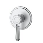 Clasico Heritage Federation Wall Mixer Trim Kits Brushed Nickel