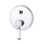 Clasico Heritage Federation Wall Diverter Mixer Trim Kits Ceramic Handle