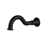Clasico Heritage Federation Spout Matt Black