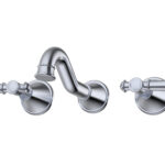 Clasico Heritage Federation Bath Set Chrome