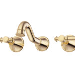 Clasico Heritage Federation Bath Set Brushed Gold
