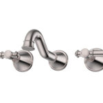 Clasico Heritage Federation Bath Set Brushed Nickel