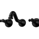 Clasico Heritage Federation Bath Set Matt Black