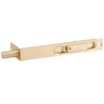 Satin Brass Flush Bolt