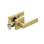 Brushed Gold Venus Privacy Lock