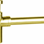 Brushed Gold Bottle Trap