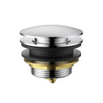 Chrome 40mm Bath Pop-Up Plug With Removable Waste