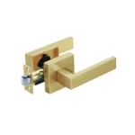 Brushed Gold Venus Passage Lock