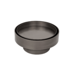 Gun Metal Round Tile Insert Floor Waste