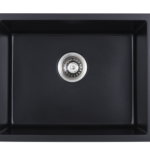 Cora Granite Sink Single Bowl 560X445X210 Black