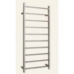 10 Square Bars Heated Towel Rail  1150x600
