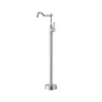 Clasico Free Standing Bath Mixer Brushed Nickel