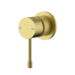 Brushed Gold Wall Mixer Trim Kit