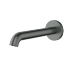 Gun Metal Bath Basin Wall Spout 220mm