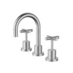 Brushed Nickel Basin Set