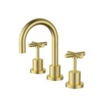Brushed Gold Basin Set