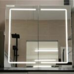 MDF mirror cabinet 600*720*150