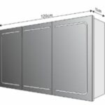 LED Mirror Cabinet (3doors) 1200*720*150