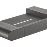 Flores Soap Holder Gunmetal