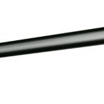 Gun Metal Curved Shower Arm