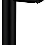 Matte Black Otus Pin Handle High Rise Basin Mixer