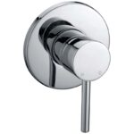 Otus Pin Handle Round Bath/Shower Mixer