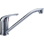 Ruby Slim Rectangle Handle Sink Mixer