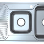 Otus 1 & 1/2 Bowl & Single Drainer Kitchen Sink