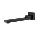 Matte Black Rosa Swivel Bath Spout