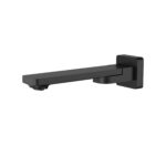 Matte Black Ruki Swivel Bath Spout