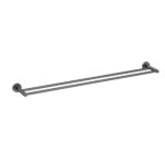 Gun Metal Otus Double Towel Rail 900mm