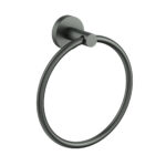 Gun Metal Otus Towel Ring