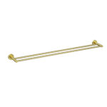 Brushed Gold Otus Double Towel Rail 900mm