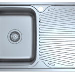 Otus Single Bowl & Drainer Sink LHB