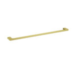 Brushed Gold Cora Single Towel Rail 800mm