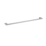 Brushed Nickel Cora Single Towel Rail 800mm