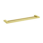 Brushed Gold Cora Double Towel Rail 600mm