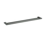 Gun Metal Cora Double Towel Rail 800mm
