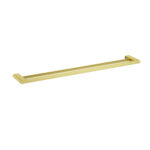 Brushed Gold Cora Double Towel Rail 800mm