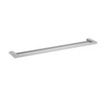 Brushed Nickel Cora Double Towel Rail 800mm