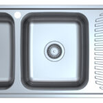 Otus Double Bowl & Single Drainer Kitchen Sink