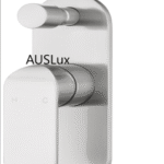 Brushed Nickel Wall Mixer With Diverter