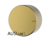 Brushed Gold Wall Mixer Set