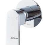 Chrome Flores Wall Mixer