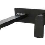 Matte Black Flores Wall Basin Mixer